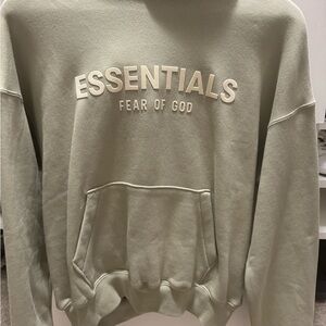 Essentials Fear of God Sage Green Sweatshirt